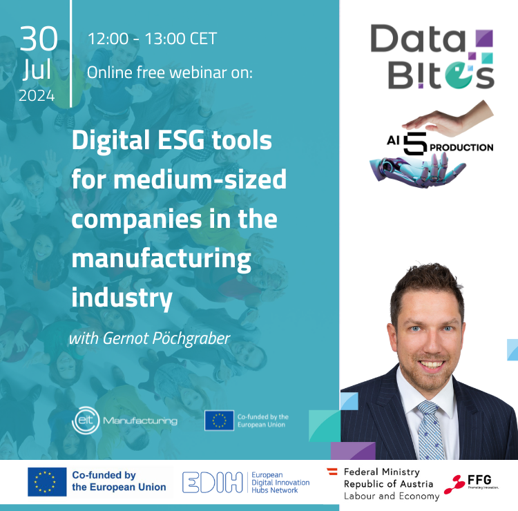 DataBites Digital ESG tools for manufacturing